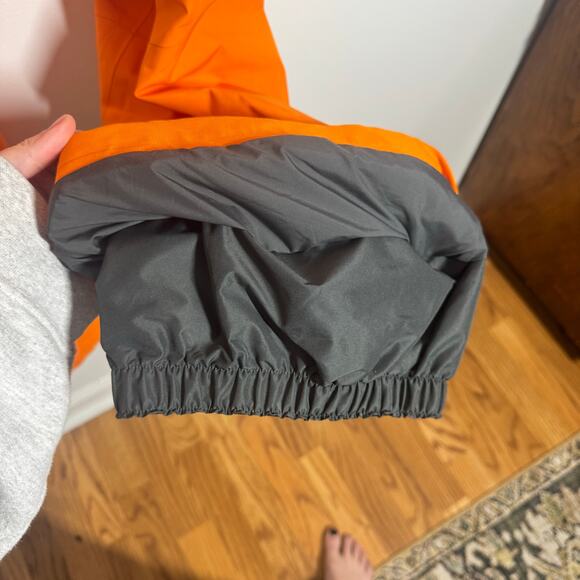 Patagonia Powder Bowl Snow Pants Women XL Orange Gortex Sport Active Pocket - Picture 11 of 15